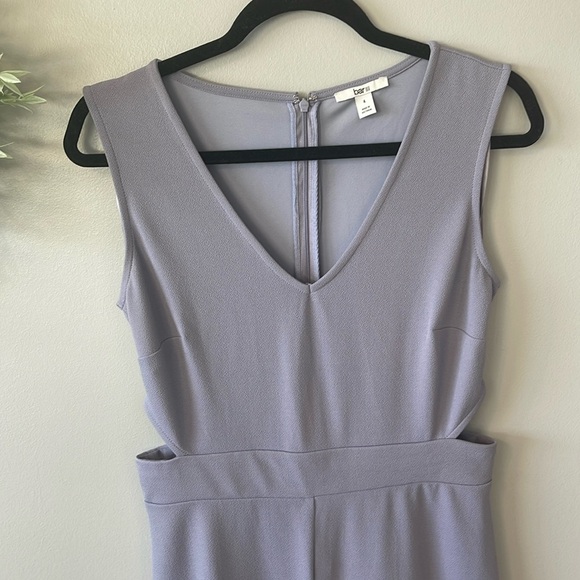 NWOT Bar III Periwinkle V-Neck Jumpsuit Size 4 - Picture 4 of 9